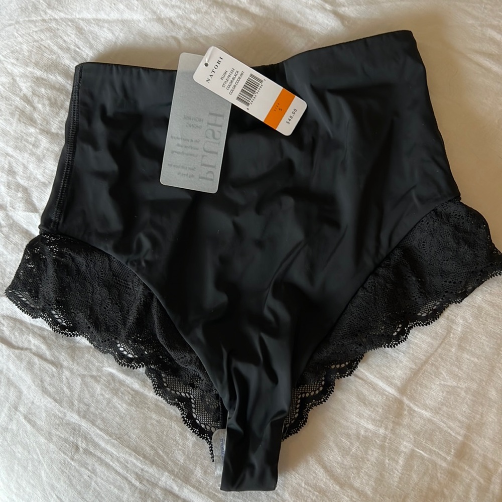 High rise thong